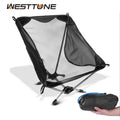 Chaise de camping ultralégère Nomadly 780 g avec sac de transport