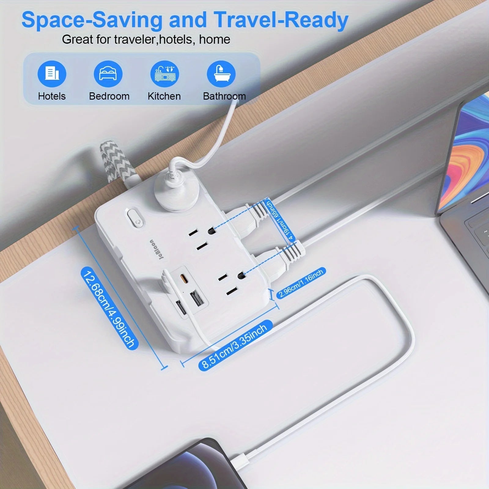 Multiprise voyage Nomadly - compact