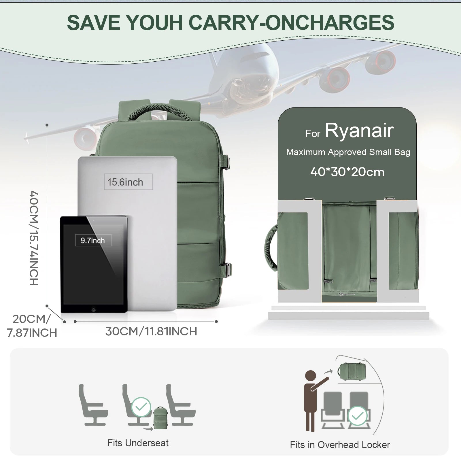 Sac à dos pliable Nomadly - plié