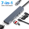 Hub USB-C 7-en-1 HDMI Ethernet Nomadly
