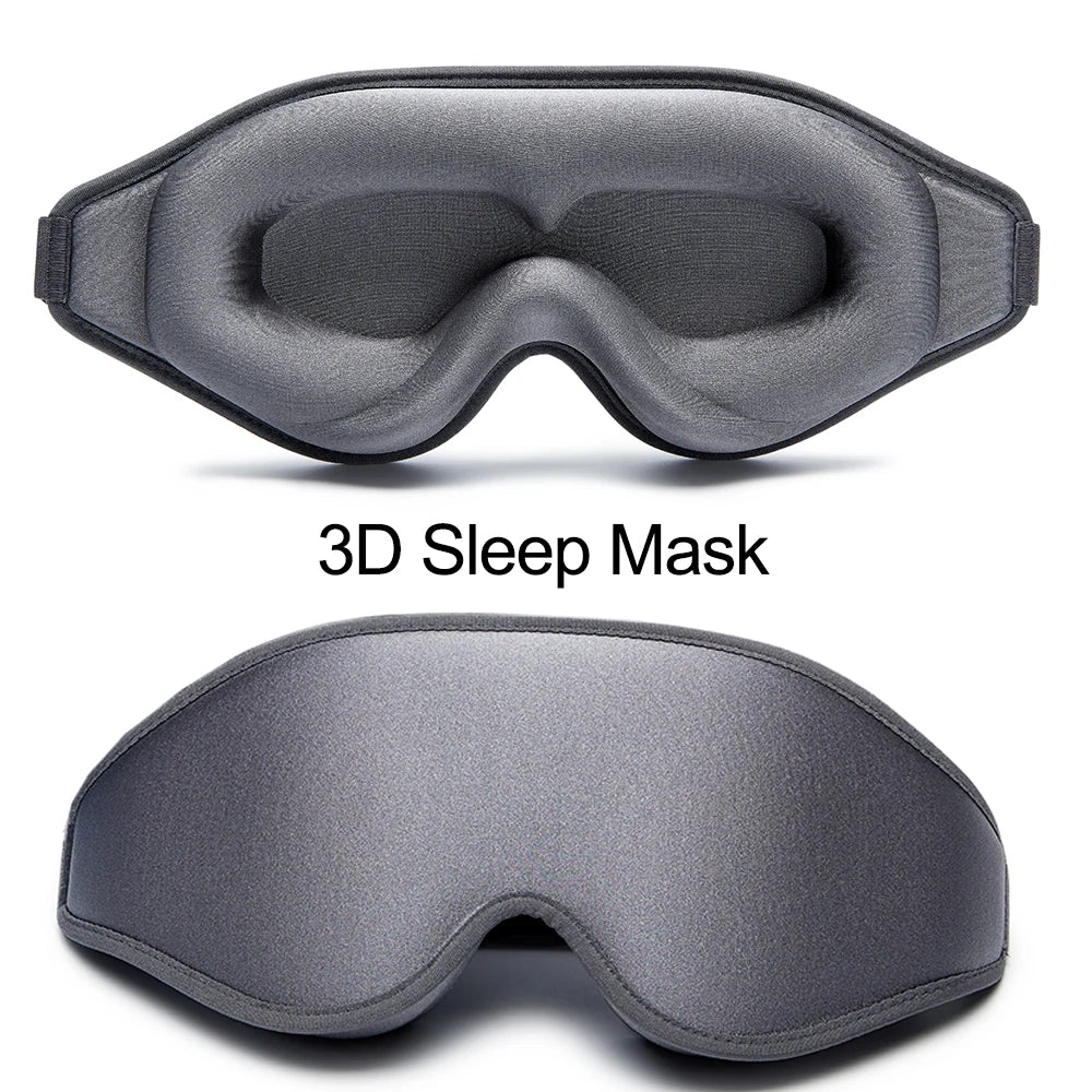 Masque sommeil 3D Nomadly - porté